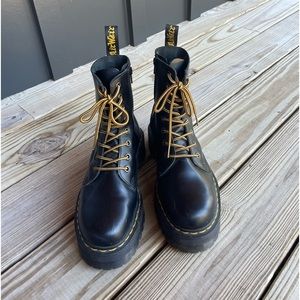 Doc Martens Lace Up Platform Boots